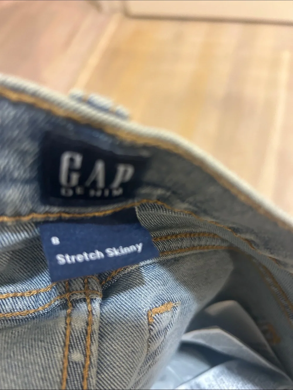 GAP kids boys Slim Straight Jeans in Faded Gray